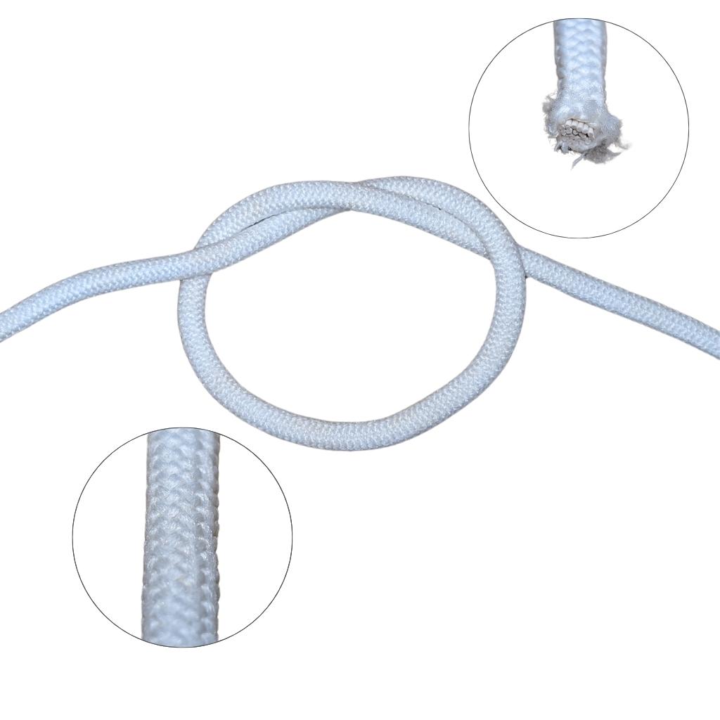 Cordón elástico 6mm blanco